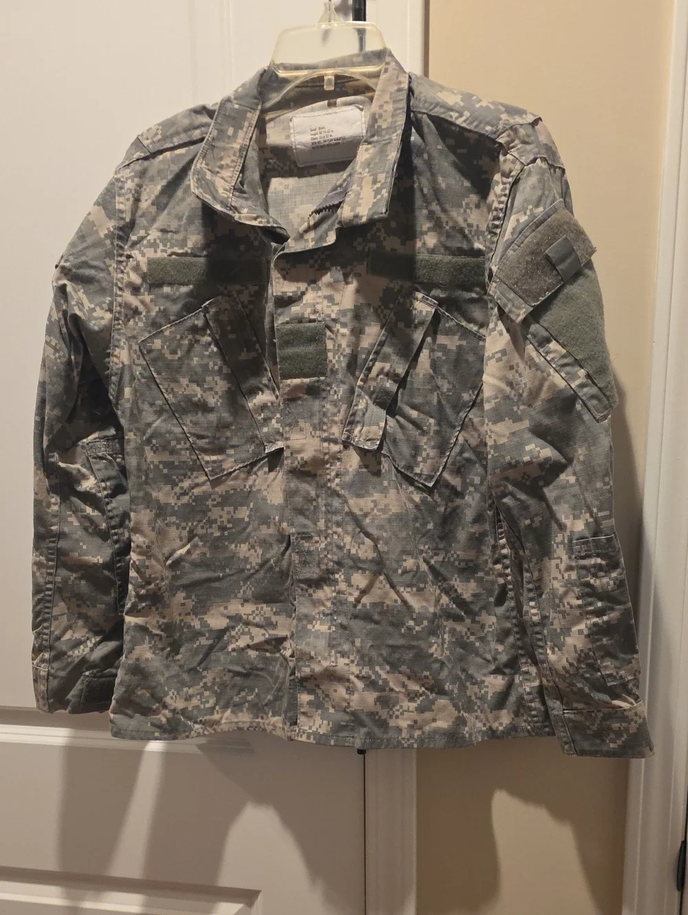 Army Combat Uniform ACU Digital Camo Jacket - Green